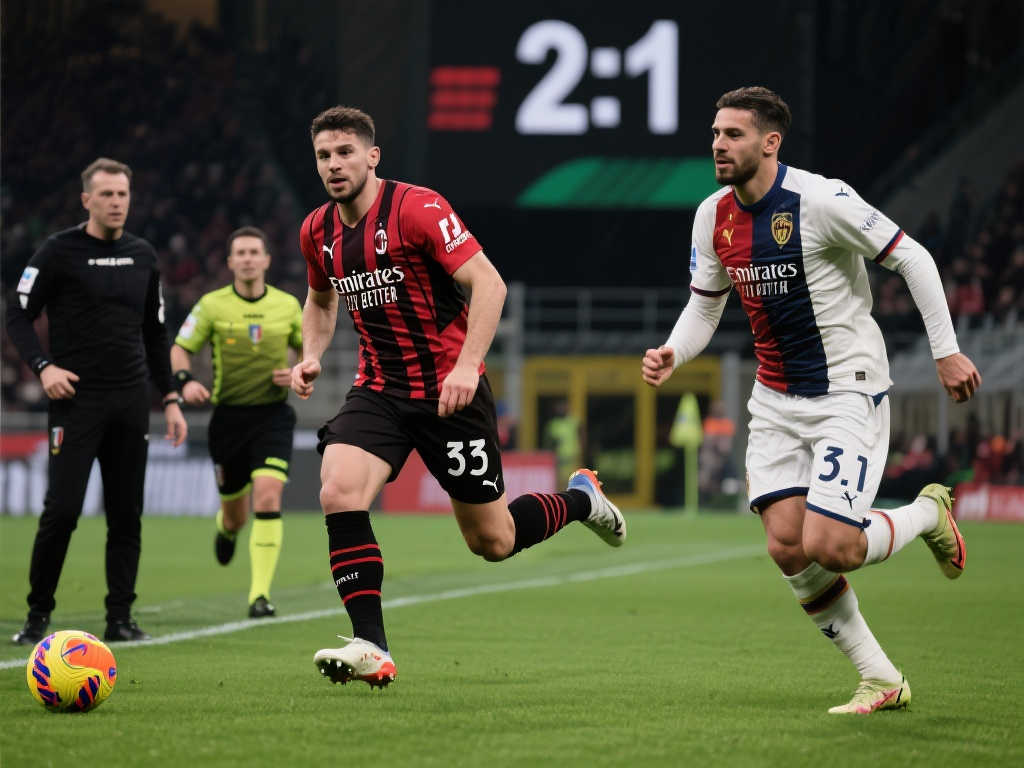 绝杀定胜！S-希门尼斯梅开二度，丘库埃泽助攻，AC米兰补时3-1力克博洛尼亚